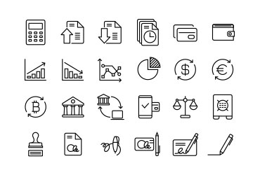 Accounting Icons free download from AnpsThemes