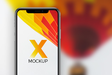 iPhone X Mockup free download from AnpsThemes