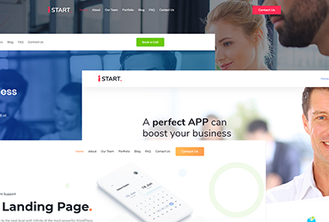 iStart WordPress theme preview
