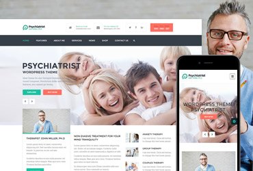 Psychiatrist WordPress theme documentation