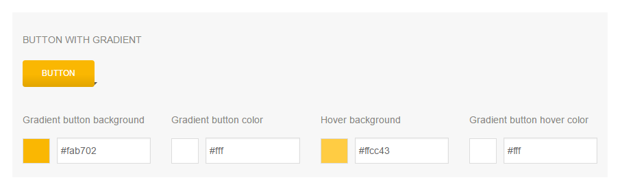Options for the gradient button
